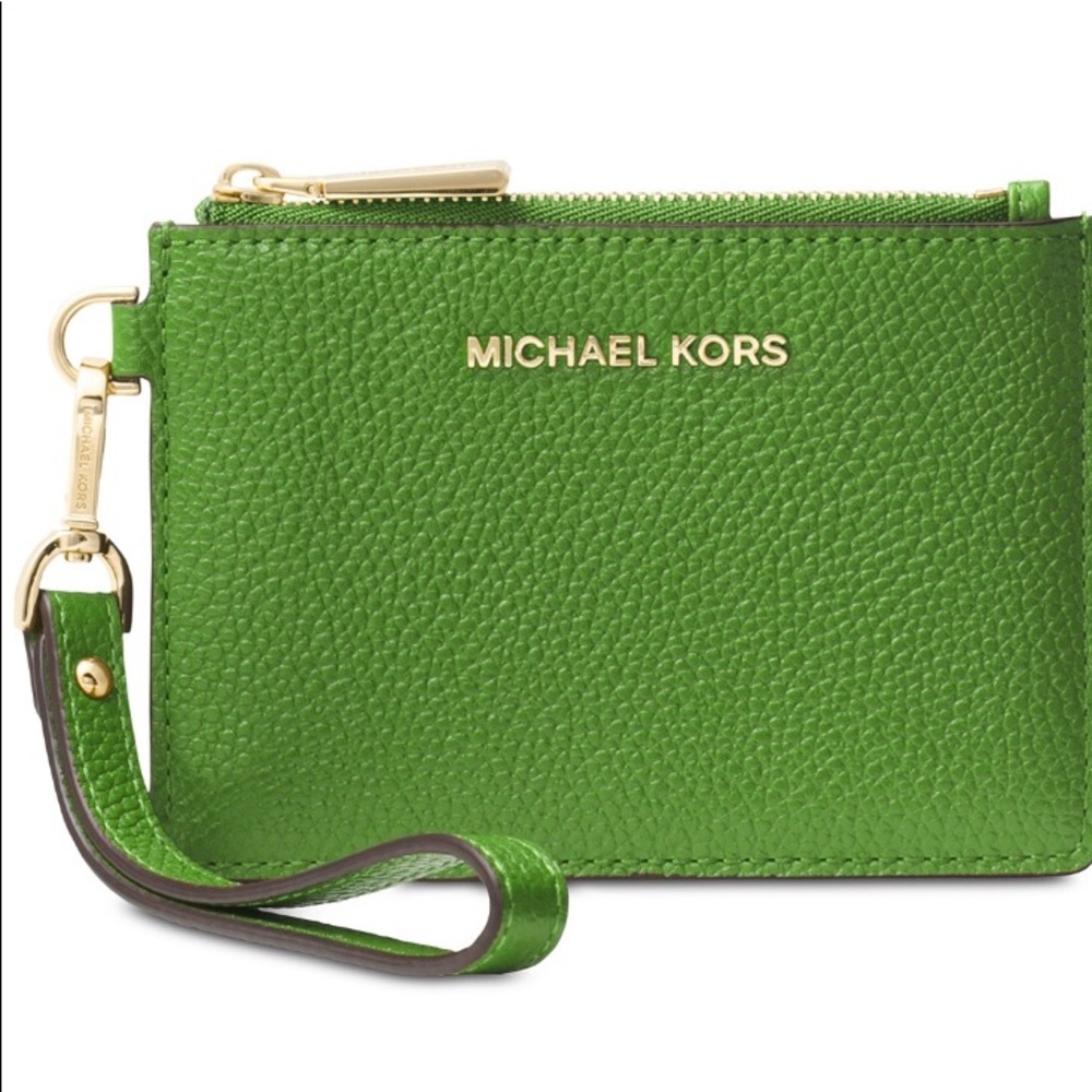 MK Coin Ring Wristlet Wallet